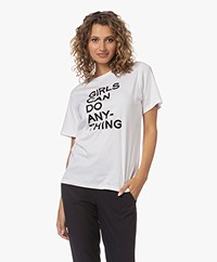 Zadig & Voltaire Bella Girls T-shirt - Wit