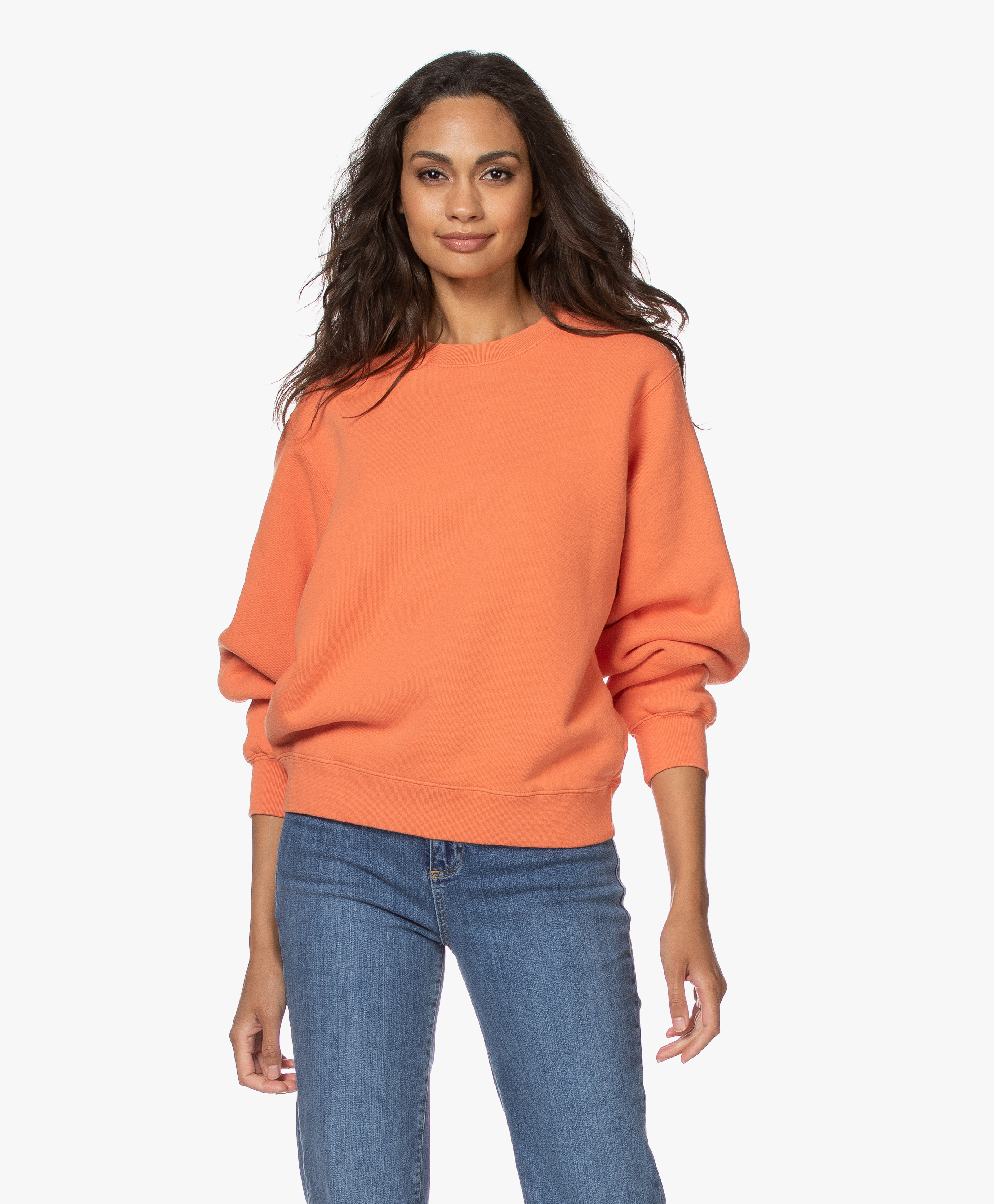 vintage orange sweatshirt