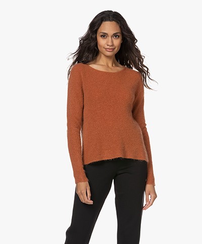indi & cold Fine Knitted Sweater - Terracotta