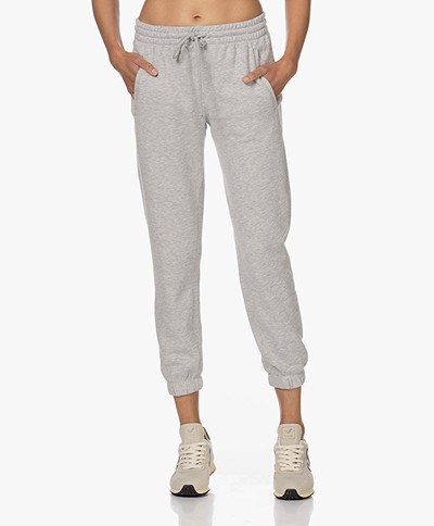 Drykorn Once French Terry Katoenmix Sweatpants - Drizzle