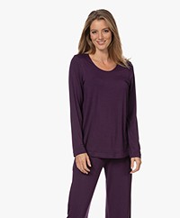 HANRO Natural Elegance Longsleeve - Sumac Melange