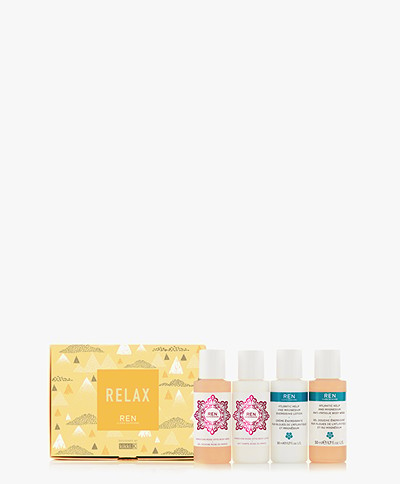 REN Clean Skincare Relax Body Wash & Lotion Gift Set