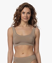 HANRO Touch Feeling Bra Top - Deep Taupe