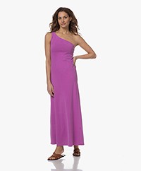 XÍRENA Genevieve Jersey One-Shoulder Dress - Purple Plum