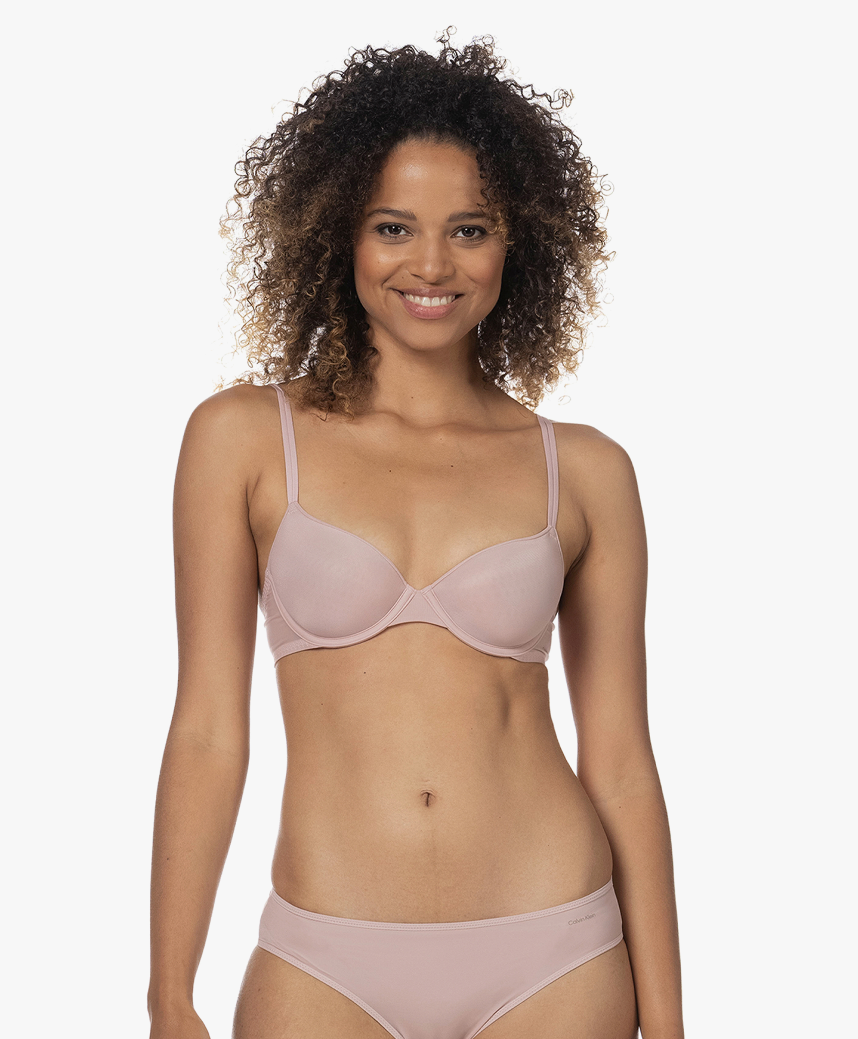 Calvin Klein Lightly Lined Demi Spacer Bra - Subdued - qf6068e tqo - subdued
