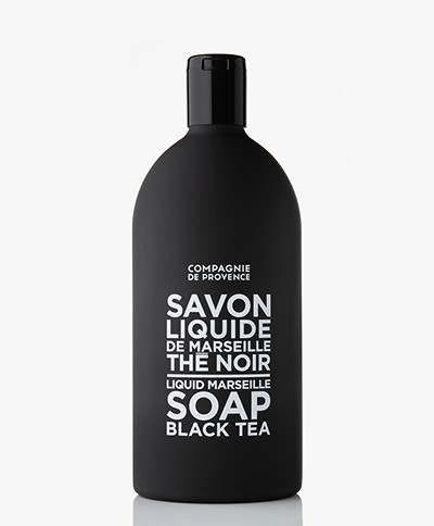 Compagnie de Provence Refill 1000ml Marseille Soap - Black Tea