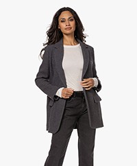 Pomandère Wolmix Blazer - Graphite