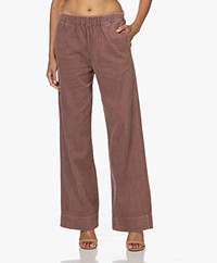 by-bar Mees Ribcord Loose-fit Pants - Dusty Pink