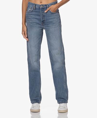 RE/DONE 90s High Rise Loose-fit Jeans - Blue Haze