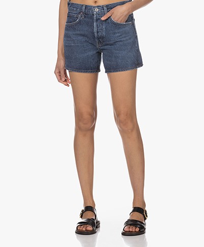 AGOLDE Parker Long Denim Short - Enamour