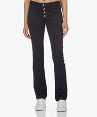 Zadig & Voltaire Lond Lyocell Blend Twill Pants - Ink