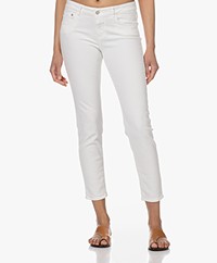 Closed Baker Mid-rise Slim-fit Stretch Jeans - Wit
