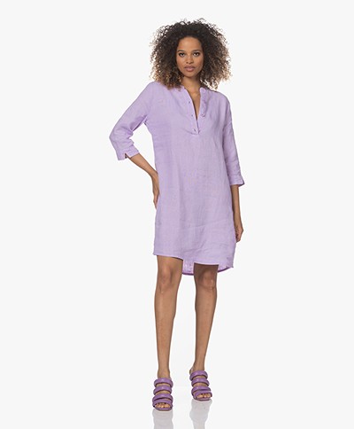 Josephine & Co Berry Linen Dress - Lavender