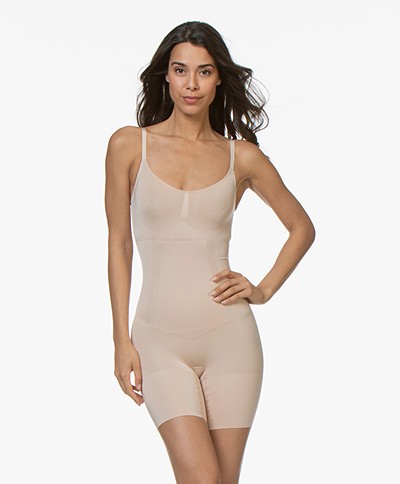 SPANX® OnCore Mid-Thigh Bodysuit - Soft Nude