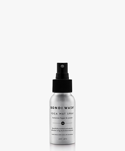 Bondi Wash Mini Yogamat Sanitiser Spray - Tasmanian Pepper & Lavender
