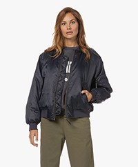 ANINE BING Leon Oversized Bomberjack - Midnight Navy