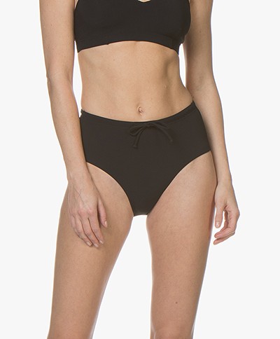 Filippa K Soft Sport High Waist Bikini Bottom - Black