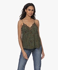 Zadig & Voltaire Christy Soft Holly Camisole - Kaki