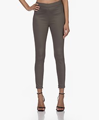 Drykorn Torch Stretch Cotton Blend Slim-fit Pants - Taupe