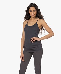 Humanoid Haim Extra-fijne Jersey Racerback Top - Graphite