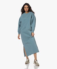 Âme Antwerp Galvani Maxi Sweater Dress - Vintage Blue