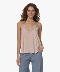 Zadig & Voltaire Christy Silk Camisole - Poudre