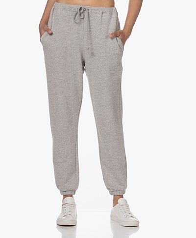 American Vintage Neaford French Terry Sweatpants - Grijs Mêlee
