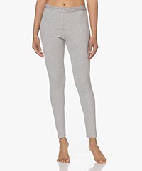 Calvin Klein Modern Structure Cotton Blend Leggings - Grey Heather