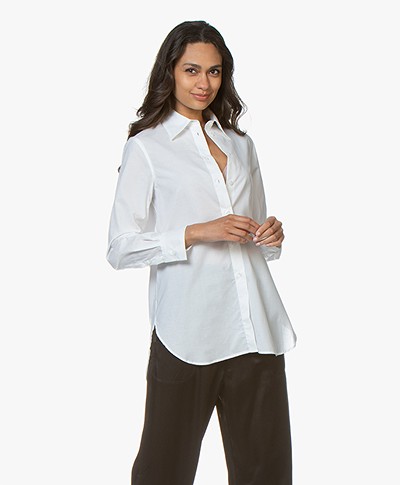 Filippa K Women Indra Cotton Silk Shirt - White
