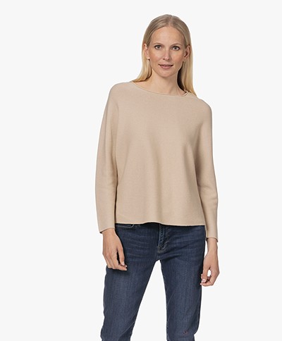 Drykorn Mimas Cotton-cashmere Blend Sweater - Brown