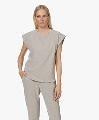 Penn&Ink N.Y Brushed Jersey T-shirt - Grey Melange