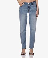 FRAME Le Slouch Low-rise Jeans - Iceberg