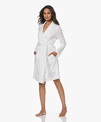 HANRO Robe Selection Cotton Jersey Robe - White