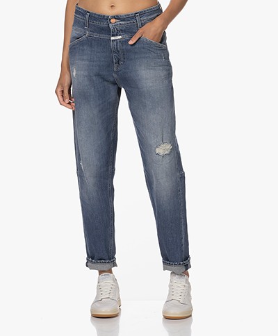Closed X-Lent Relaxed-fit Jeans - Mid Blue