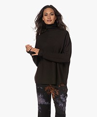 Drykorn Liora Virgin Wool Turtleneck Sweater - Dark Brown
