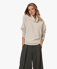 Sibin/Linnebjerg Merino Wool Blend Turtleneck Sweater - Kit