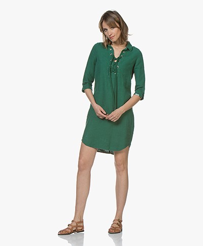 Josephine & Co Carel Linen Tunic Dress - Green