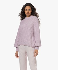 Penn&Ink N.Y Chunky Wool-Alpaca Blend Sweater - Cosmic