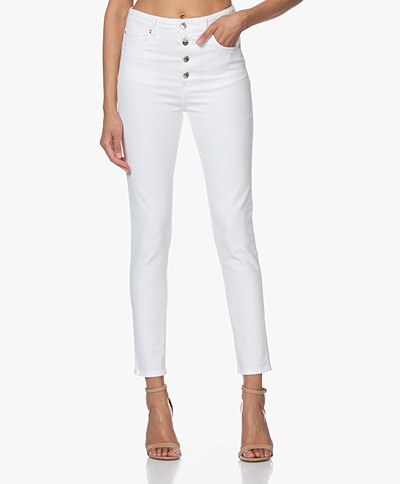 IRO Esme High-rise Skinny Jeans - White