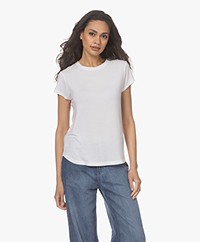 Denham Hiro Slim-fit Micromodal T-shirt - White