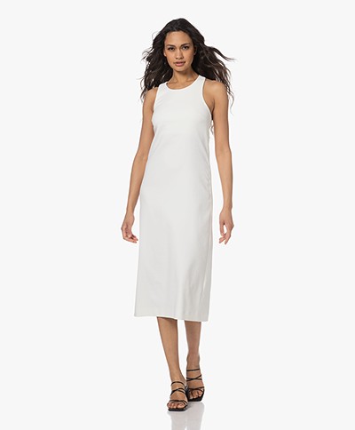 Drykorn Trenta Sleeveless Stretch Jersey Dress - Off-white