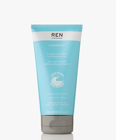 REN Clean Skincare Clarimatte T-zone Control Cleansing Gel