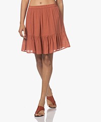 by-bar Charlie Crinkle Tiered Skirt - Pimente