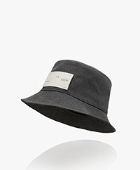 IRO Lolete Katoenen Bucket Hat - Grey Washed