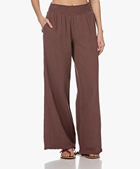 by-bar Loua Doppia Mouseline Broek - Cacao