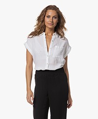 Rails Whitney Muslin Short Sleeve Shirt - White