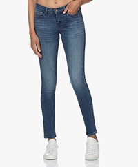 Denham Sharp Skinny Fit Jeans - Blauw