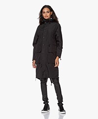 Maium Rainwear 2-in-1 Parka Lichtgewicht Regenjas - Mat Zwart