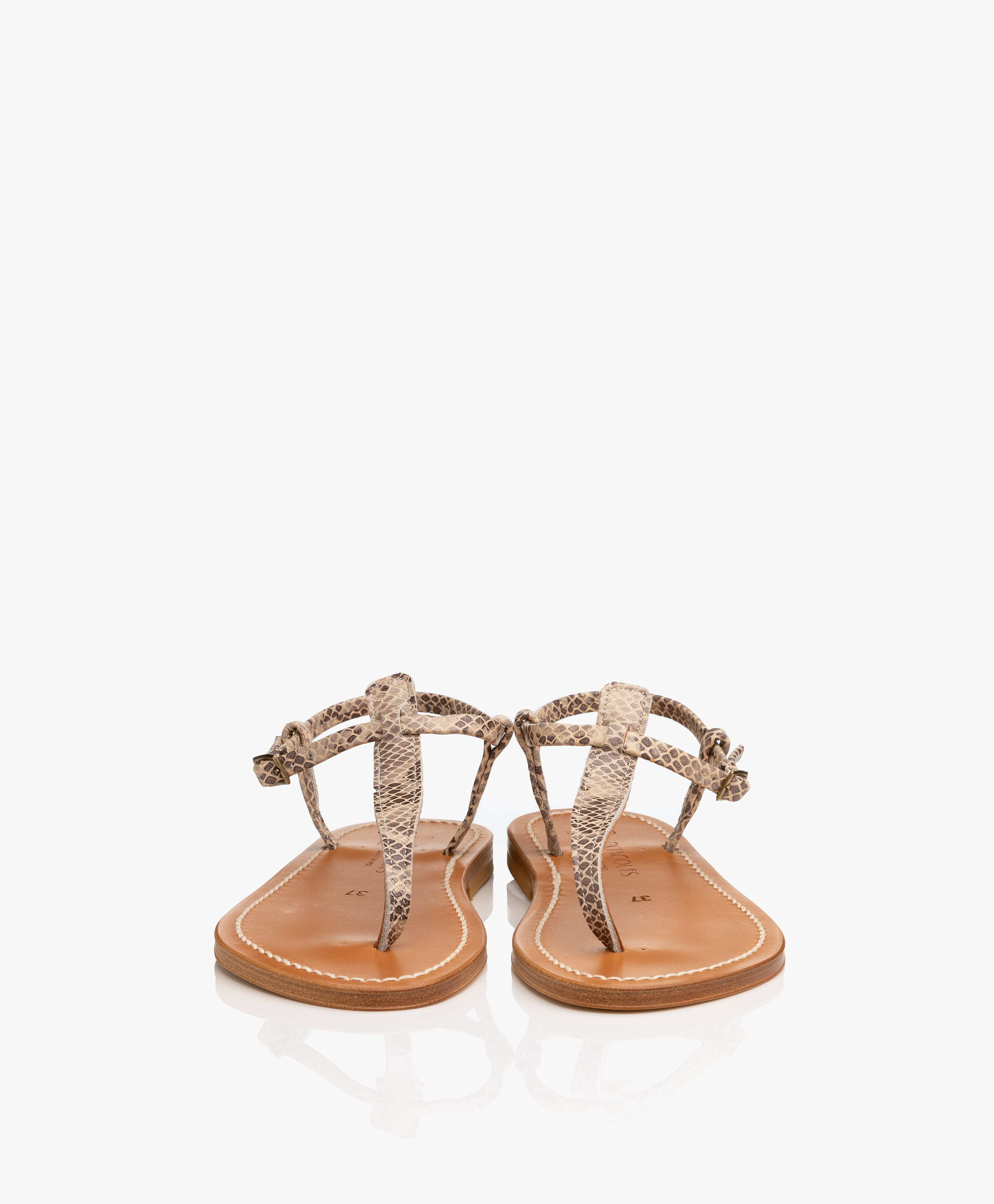 K. Jacques St. Tropez Picon Leather Sandals - Kampal Duna - picon ...