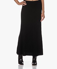 By Malene Birger Hevina Knitted Maxi Skirt - Black